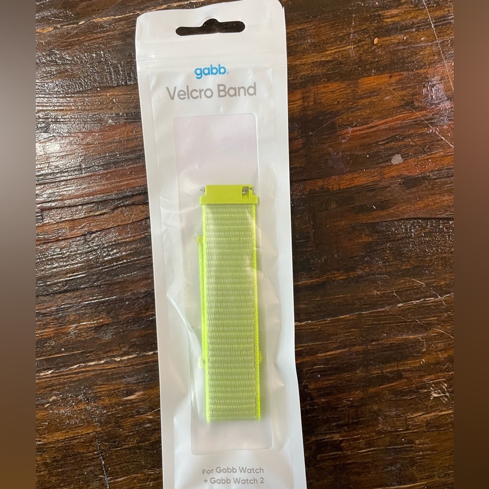 Gabb Velcro band kids green